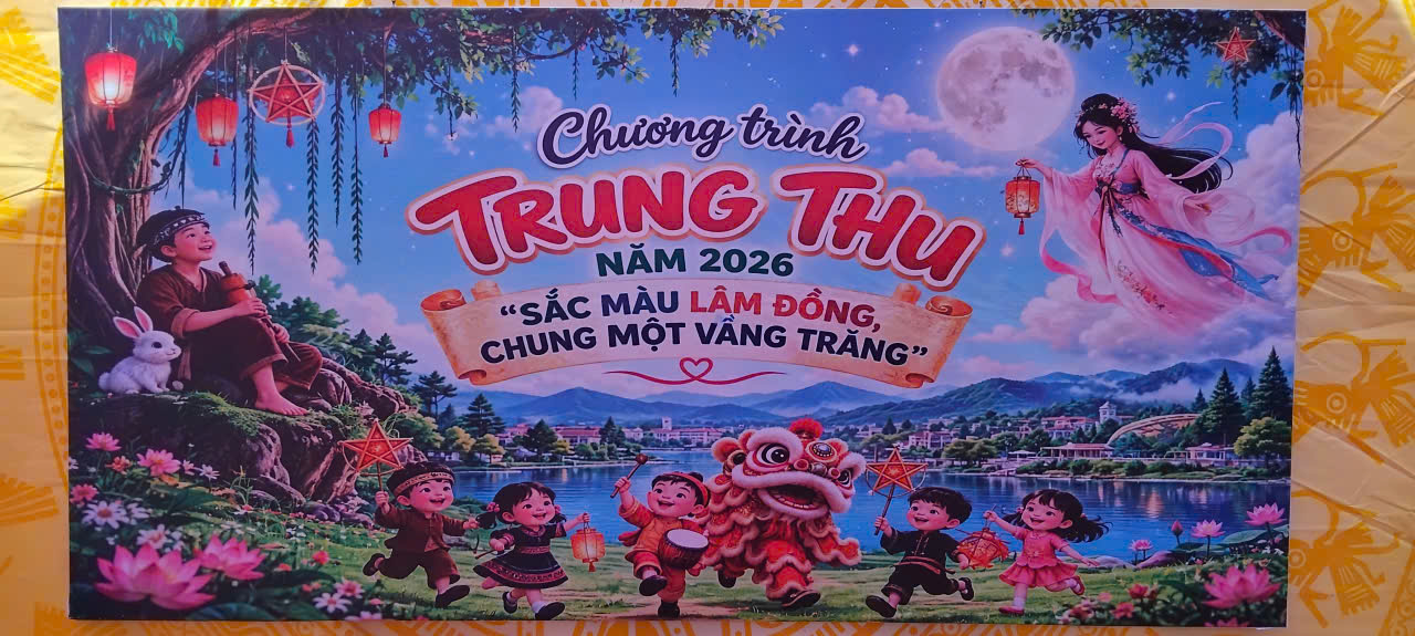 TRƯỜNG TH&THCS VỪ A DÍNH TỔ CHỨC TẾT TRUNG THU NĂM 2026